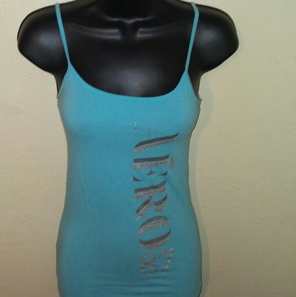 Aeropostale women's tank top sky blue size S/P